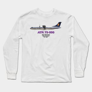 Avions de Transport Régional 72-500 - Jet Airways "Old Colours" Long Sleeve T-Shirt